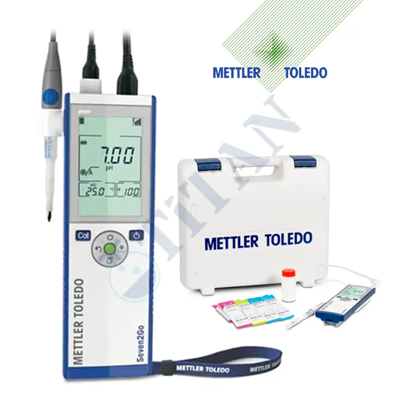METTLER TOLEDO - Seven2Go™ S2 Gıda Kiti pH Metre InLab Solids Go-ISM Elektrodu ile