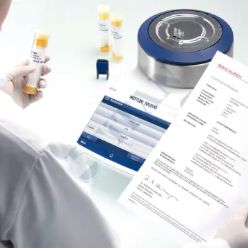 METTLER TOLEDO - MP90 Erime Noktası Tayin Cihazı RT... 400 °C Numune Sayısı: 6 Avr. Farm., USP. ChP ve JIS Uyumlu