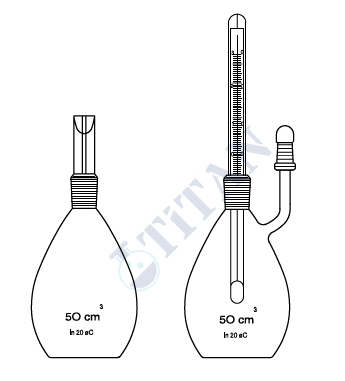ÇALIŞKAN - LG025.31.0005 - Piknometre, Gay Lussac, Termometresiz 5 ml Hacim