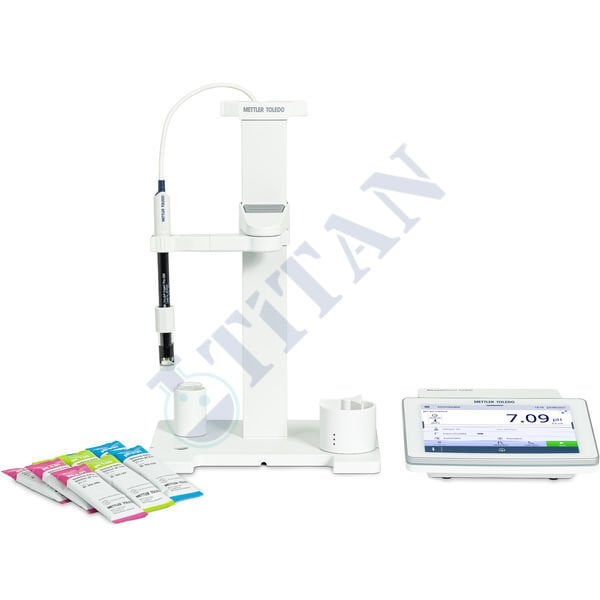 METTLER TOLEDO - SevenDirect SD50 pH/İyon Ölçer Düşük Hacim Kiti, InLab Micro-Pro ISM Elektrodu ile