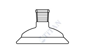 ÇALIŞKAN - LG026.01.1545 - Reaktör için, Tek boyunlu kapak 150 Flanş Ölçüsü DN , NS :  45/40