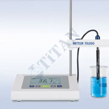 METTLER TOLEDO - FiveEasy Plus FP20 pH Metre TRIS Kit LE420 Elektrod ile -2.00... 16.00 pH