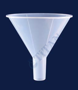 ISOLAB - 041.07.100 huni - P.P - toz aktarmak için - çap 100 mm (1 adet / paket)
