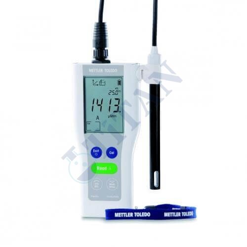 Mettler Toledo - Fivego™ F3 İletkenlik Ölçer Standart Kit  LE703 Elektrot  |  0.01 μS/cm... 200 mS/cm