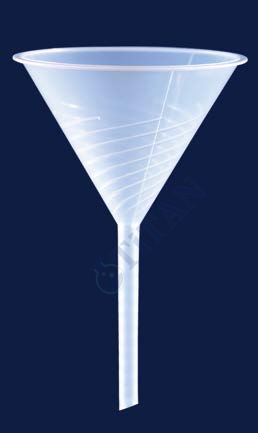 ISOLAB - 041.05.120 huni - P.P - genel amaçlı - yivli - çap 120 mm (1 adet / paket)