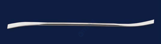 ISOLAB - 047.03.210 spatül - paslanmaz çelik - eğimli - 210 mm (1 adet / paket)