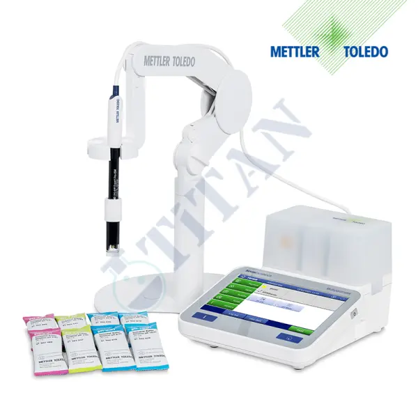 METTLER TOLEDO - Sevenexcellence pH Metre S400 U-Mix Kit InLab Expert Pro-ISM Prob ve U-Mix Karıştırıcı ile