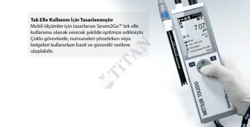 METTLER TOLEDO - Seven2Go™ pH/İyon Metre S8 Florür Kiti, ION Fluoride Elektrodu ile