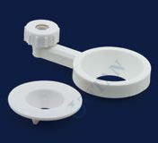 ISOLAB - 042.05.001 huni askısı - P.P - genel amaçlı huniler için  (1 adet / paket)