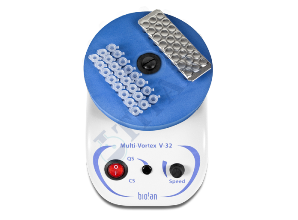 BIOSAN - V-32 Multi-Vortex Çoklu Vorteks  500... 3000 rpm (Fiyata opsiyonel aksesuarlar dahil değildir.)