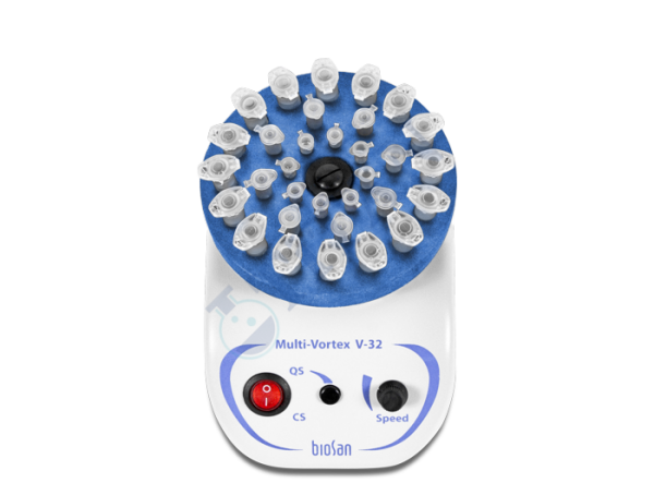 BIOSAN - V-32 Multi-Vortex Çoklu Vorteks  500... 3000 rpm (Fiyata opsiyonel aksesuarlar dahil değildir.)