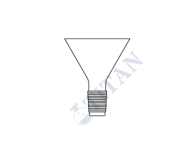 ÇALIŞKAN - LG027.05.0120 - Huni, Şilifli 120 mm ,  NS : 29/32