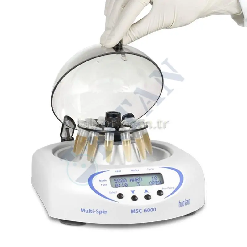 BIOSAN - MSC 6000 Santrifüj (Fiyata opsiyonel aksesuarlar dahil değildir.)