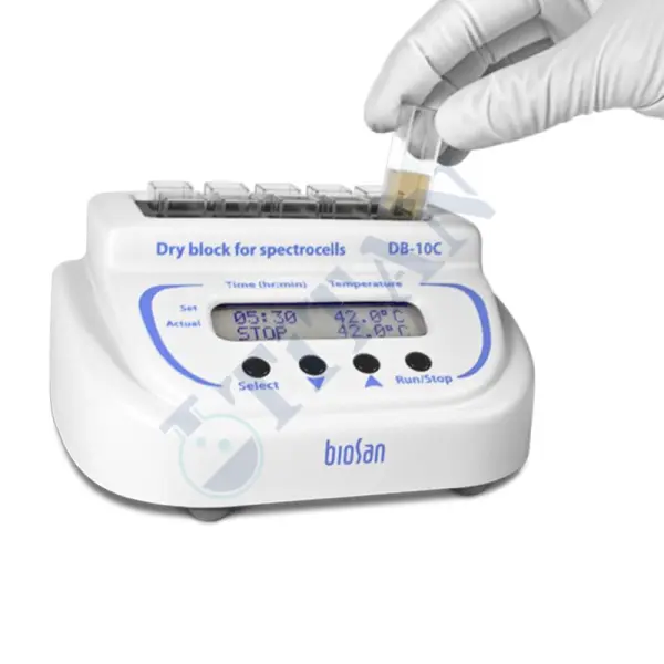 BIOSAN - B-10C Blok  Isıtıcısı  +25... +60 °C (Fiyata opsiyonel aksesuarlar dahil değildir.)