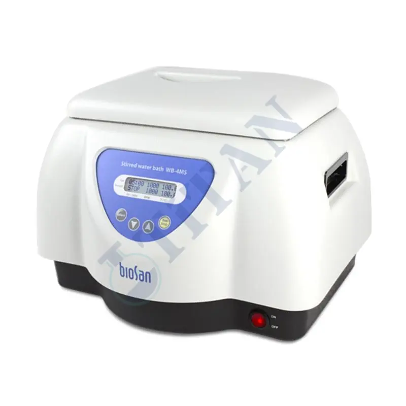 BIOSAN - WB-4MS Manyetik Karıştırıcılı Su Banyosu    5 °C... +100 °C / 250... 1000 rpm