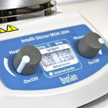 BIOSAN - MSH-300İ Isıtıcılı Manyetik Karıştırıcı 100... 1250 rpm / 30... 330 °C