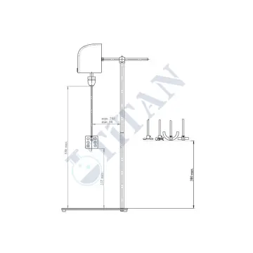 BIOSAN - MM-1000 Multi Mekanik Karıştırıcı 40... 1500 rpm / 0°... 360° / 0°... 5°