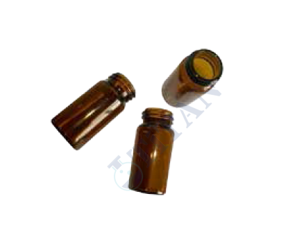ÇALIŞKAN - LG2027V.0002 - Vial, Diğer hacimler, Amber Vida Kapaklı, Taksimatlı  20 ml Hacim, 22.5 x75 mm