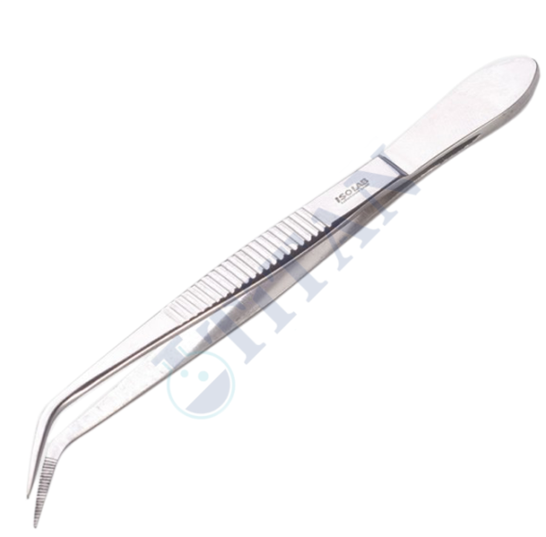 ISOLAB - 048.08.105 pens - diseksiyon - sivri/kıvrık - 105 mm (1 adet / paket)
