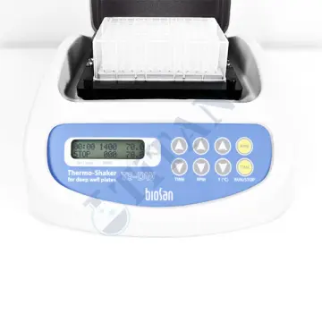 BIOSAN - TS-DW Termal Çalkalayıcı Deep Well Plakalar için  250... 1400 rpm / +25... +100 °C