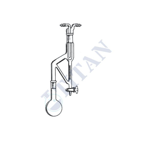 ÇALIŞKAN - LG028.03.0500   - Yağ Tayin Düzeneği, Sudan ağır 500 ml Hacim, 5 ml Ölçü Tüpü Hacmi