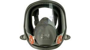 3M™ 6900 - Tekrar Kullanılabilir Tam Yüz Solunum Maskesi - L Beden - Bayonet Bağlantılı