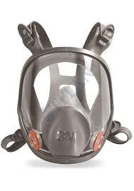 3M™ 6800 - Tekrar Kullanılabilir Tam Yüz Solunum Maskesi - M Beden - Bayonet Bağlantılı