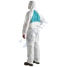 3M 4520 - Koruyucu Tulum L Yeşil Sırt Üçgenli Farmasötik İşleme, Zehirli Tozları Taşıma