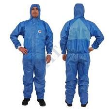 3M™ 4532+ - Koruyucu Tulum M Mavi, Artırılmış Yağ ve Alkol Performansı, Kuru Partiküllere, Belirli Sınırlı Sıvı Kimyasal Sıçramalarına Karşı (Tip 5 ve 6)