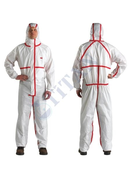 3M™ 4565 - Koruyucu Tulum L Belirli, Sınırlı Kimyasal Sıçrama ve Püskürmesine, Tehlikeli Partiküllere Karşı Koruma (Tip 4, 5, 6)