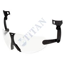 3M™ V9C - Laboratuvar Gözlüğü Barete Monte Edilebilir Şeffaf Polikarbonat Koruyucu Gözlük