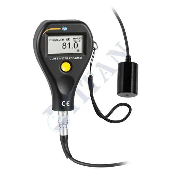 PCE - GM80 Parlaklık Ölçer (Glossmetre)  100... 1000 GU / 60°