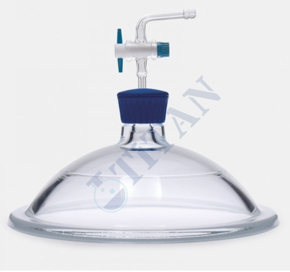 ISOLAB - 039.07.200 desikatör kapağı - vakumlu - çap 200 mm (1 adet / paket)