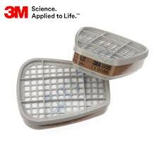 3M™ 6055 - Gaz ve Buhar Filtresi (Bayonet Bağlantılı, A2 Filtreli) - (1 Çift)