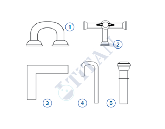 ÇALIŞKAN - LG028.19.0007 - İmpinger Bağlantı Parçaları Model NO:5, 10mm