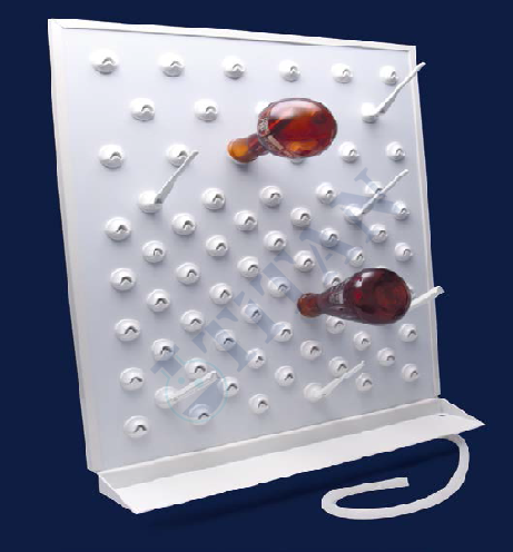 ISOLAB - 071.01.101 kurutma askısı çubuğu - büyük (16 adet / paket)