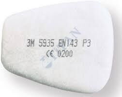 3M™ 5935 - Partikül Filtresi (Bayonet Bağlantılı, P3 R Filtreli) - (1 çift)