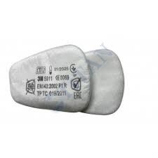 3M™ 5935 - Partikül Filtresi (Bayonet Bağlantılı, P3 R Filtreli) - (1 çift)