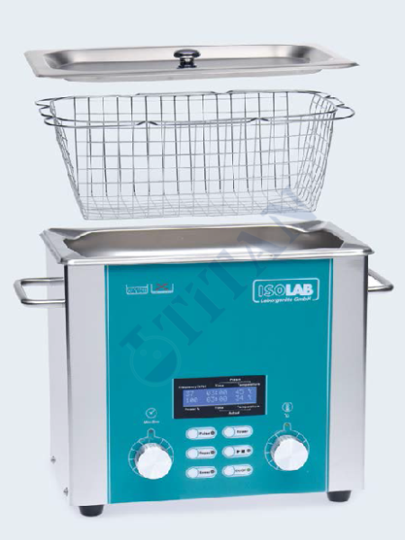 ISOLAB - 621.06.006 banyo - ultrasonik - DEGASS fonksiyonlu - 6,0 lt (1 adet / paket)