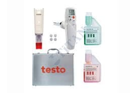 TESTO - 205 SET Kıvamlı ve Yarı Katı Maddeler için pH ve Sıcaklık Ölçer 0… 14 pH / 0,01 pH | 0… +60 °C / 0,1 °C