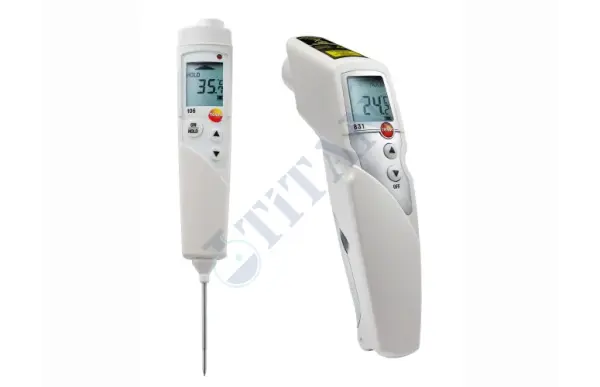 TESTO - 831 İnfrared Termometre ve 106 Saplama Tip Termometre HACCP Uyumlu -30… +210 °C / -50 … +275 °C