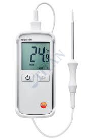 TESTO - 108 Saplama Tip Kablolu Termometre -50… +300 °C HACCP ve EN 13485 Uyumlu