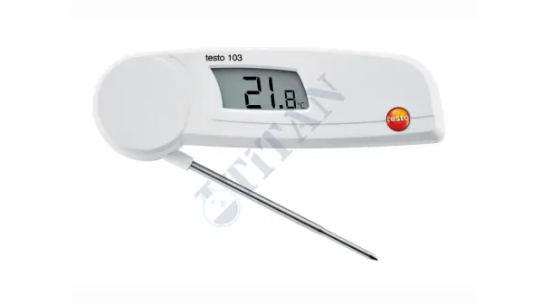 TESTO - 103 Saplama Tip Termometre HACP Katlanabilir -30… +220 °C