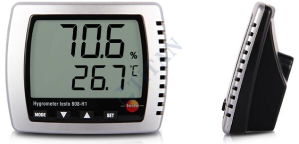 TESTO - 608-H1 Sıcaklık ve Nem Ölçer 0... +50 °C / 10... 95% RH
