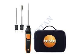 TESTO - 915i Termometre SET Hava, Yüzey ve Daldırma/Batırma Problu ile Akıllı Telefon ile Kullanılabilen -50... +400 °C