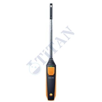 TESTO - 405i Termal Anemometre ve Termometre Akıllı telefon ile Yönetilebilir 0… 30 m/sn / -20… +60 °C