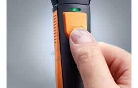 TESTO - 410i Hava Hızı ve Sıcaklık Ölçer Akıllı telefon ile Yönetilebilen 0.4… 30 m/sn / -20… +60 °C