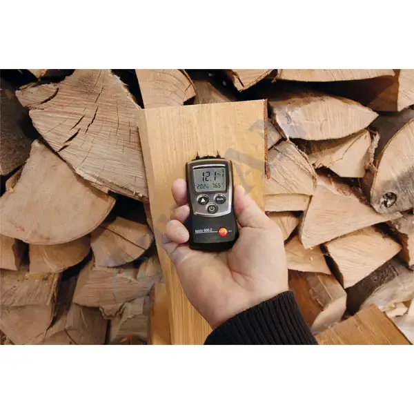 TESTO - 606-2 Ahşap ve Yapı Malzemesi Nem Ölçer ve Ortam Sıcaklık & Nem Ölçer 0... 50% / -10… +50 °C / 0… 100 %RH