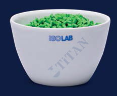 ISOLAB - 038.14.L30 kroze - porselen - kısa form - çap 30 mm  (6 adet / paket)