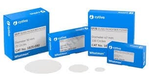 Whatman® - WHA1825047 circles, borosilicate glass grade GF/F filter discs 0.7 μm pore size white, binder free, TCLP test, 100 ea, 47 mm diam